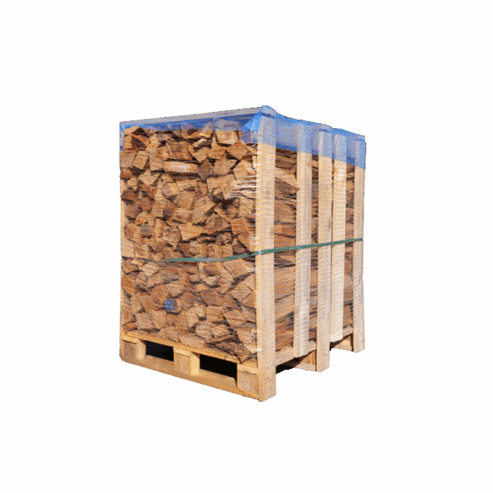 Palette de 1st de bois de chauffage sec séchoirs - prêt à l'emploi - mélange feuillus – Image 1