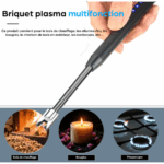 Briquet Allume-Feu USB Rechargeable – Image 4