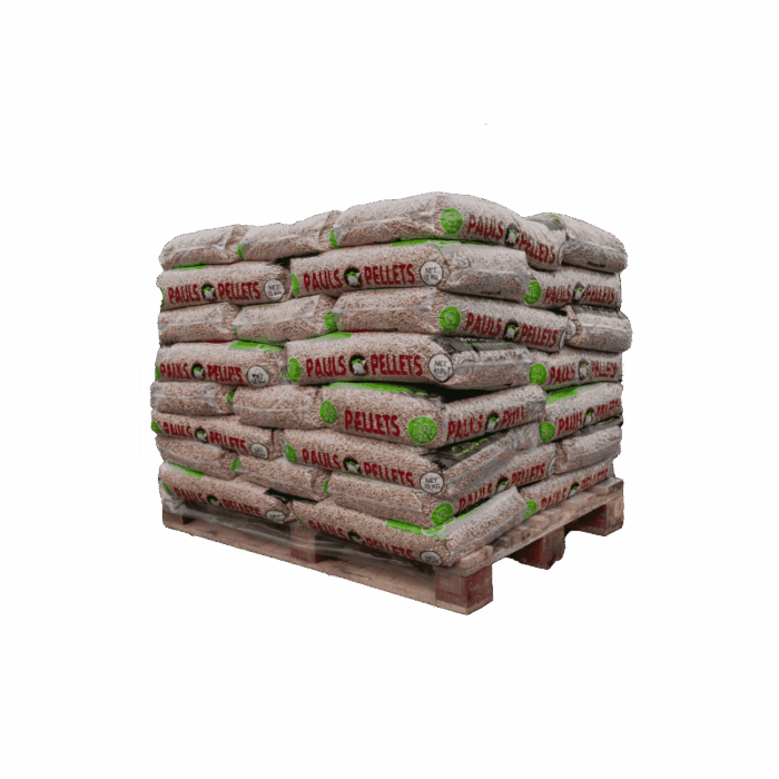 Demi palette de Granulés de bois PAULS Pellets 35 sacs - 525kg – Image 1
